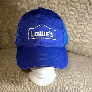 LOWE’S HOME IMPROVEMENT WAREHOUSE sales associate/crew cap blue adjustable